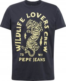 Pepe Jeans Tričko \'JETT\' tmavě modrá