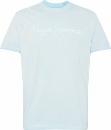 Pepe Jeans Tričko \'West sir\' světlemodrá