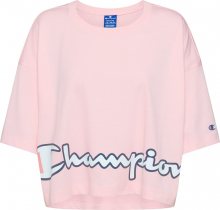 Champion Authentic Athletic Apparel Tričko \'Crewneck T-Shirt\' růžová