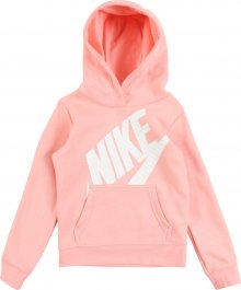 Nike Sportswear Mikina \'FUTURA FLEECE PO HOODIE\' korálová
