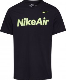 Nike Sportswear Tričko \'Nike Air\' černá / limetková