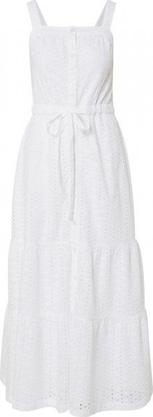 GAP Letní šaty barva bílé vlny