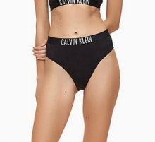 Dámské plavkové kalhotky Calvin Klein KW00966 černá | černá | S