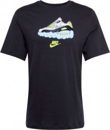 Nike Sportswear Tričko \'AIR AM90\' bílá / černá