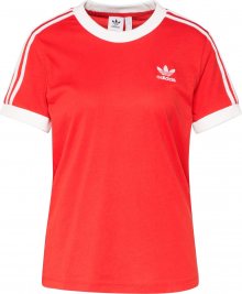 ADIDAS ORIGINALS Tričko červená / bílá