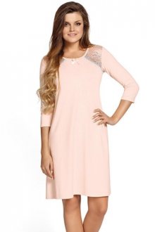Babella Ramona Noční košilka 3XL krémová