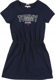 TOMMY HILFIGER Šaty námořnická modř / bílá / červená