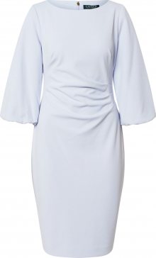 Lauren Ralph Lauren Pouzdrové šaty \'LOUISA-3/4 SLEEVE-DAY DRESS\' světlemodrá