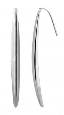 Troli Podlouhlé ocelové náušnice