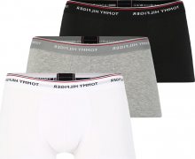 Tommy Hilfiger Underwear Boxerky \'TRUNK\' šedá / černá / bílá