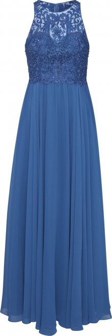 Laona Společenské šaty kouřově modrá
