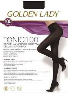 Golden Lady Tonic 100 den punčochové kalhoty 2-S nero/černá