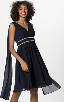 APART Společenské šaty noční modrá / stříbrná
