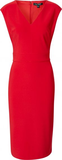 Lauren Ralph Lauren Pouzdrové šaty \'JANNETTE\' ohnivá červená
