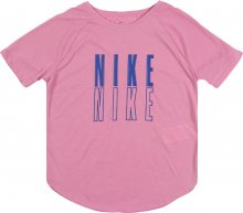 NIKE Funkční tričko pink