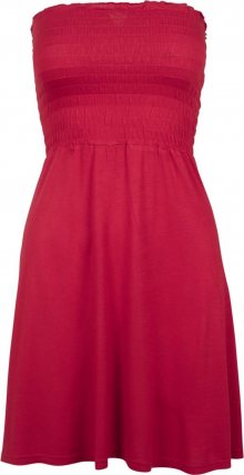 Urban Classics Letní šaty ohnivá červená