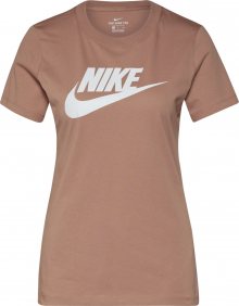 Nike Sportswear Tričko \'FUTURA\' bílá / písková
