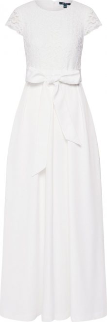 Lauren Ralph Lauren Společenské šaty \'MAGGIEMAE\' bílá