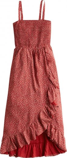HOLLISTER Letní šaty červená