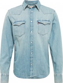 LEVI\'S Košile \'Barstow Western Standard\' modrá džínovina