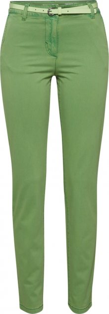 TOM TAILOR Chino kalhoty zelená