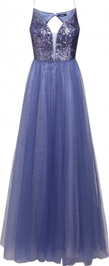 VM Vera Mont Společenské šaty kouřově modrá / stříbrná