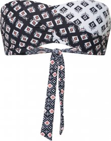 RIP CURL Horní díl plavek \'ODESHA GEO \' bílá / černá