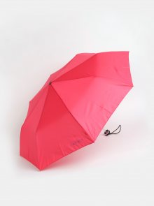 Tmavě růžový skládací deštník Esprit