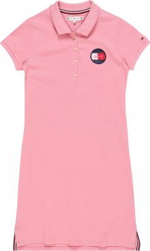 TOMMY HILFIGER Šaty \'ESSENTIAL POLO DRESS\' pink