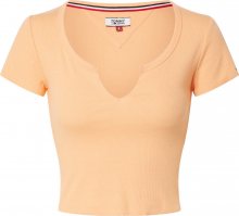 Tommy Jeans Tričko oranžová