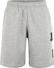Nike Sportswear Kalhoty bílá / šedá / černá