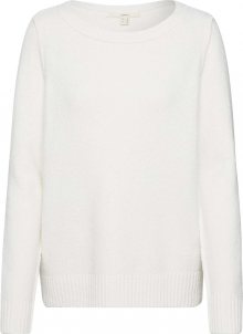 ESPRIT Svetr \'slubseaming sweater\' offwhite