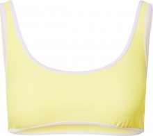 VENICE BEACH Horní díl plavek žlutá / bílá