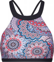 ESPRIT Horní díl plavek \'MALDIVES BEACH\' černá / šeříková / pink