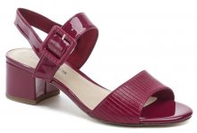 Tamaris 1-28211-24 malinová dámská letní obuv na podpatku