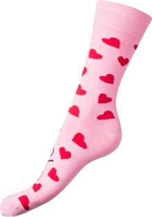 Bellinda Dámské ponožky La+Me Crazy Socks růžová BE491004-309 35-38