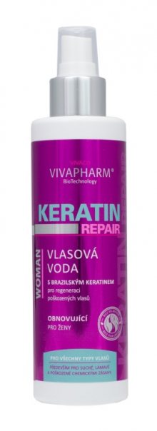 Vivaco Keratinová vlasová voda VIVAPHARM 200ml