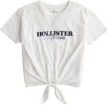 HOLLISTER Tričko bílá