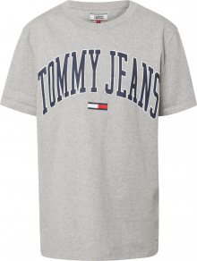 Tommy Jeans Tričko \'COLLEGIATE\' šedá