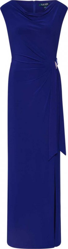 Lauren Ralph Lauren Společenské šaty \'SHAYLA-CAP SLEEVE-EVENING DRESS\' modrá