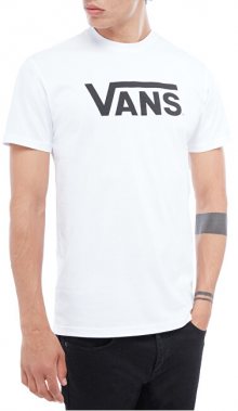 VANS Pánské triko MN Vans Classic White/Black VN000GGGYB21 L