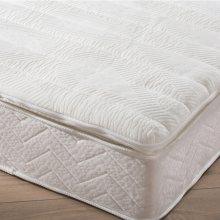 Blancheporte Podložka do postele pro vysoký luxus, latex, extra pohodlí bílá 80x190cm