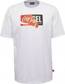 DIESEL Tričko \'CC-T-JUST-COLA\' bílá