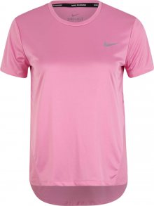 NIKE Funkční tričko \'W NK MILER TOP SS\' pink