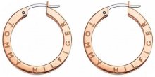 Tommy Hilfiger Bronzové dámské náušnice TH2780207