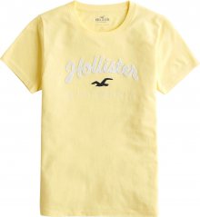 HOLLISTER Tričko žlutá