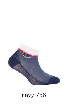 Gatta Cottoline jarní-letní vzorované G34.N59 6-11 let Dětské ponožky 30-32 grey