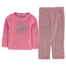 Dívčí fleecové pyžamo Crafted