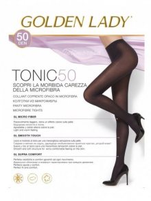 Golden Lady Tonic 50 den punčochové kalhoty 3-M marrone scuro/odstín hnědé