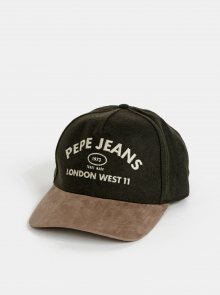 Khaki pánská vlněná kšiltovka Pepe Jeans Murray
